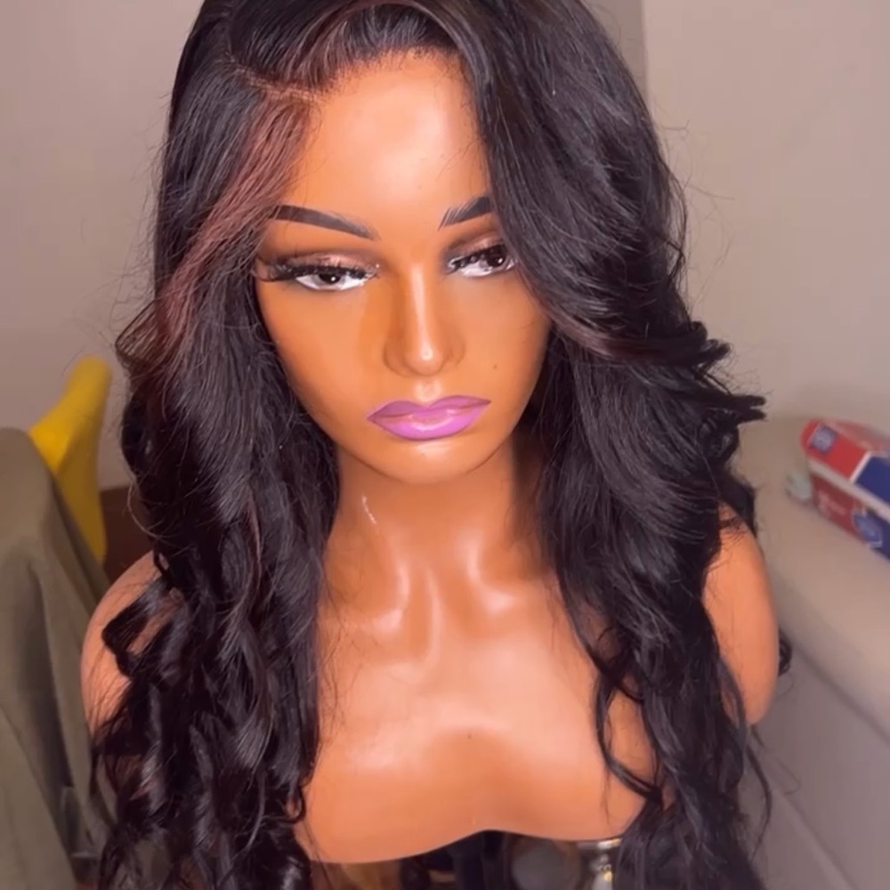 Glueless wig body wave